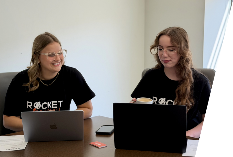 The Batesville team working on client projects